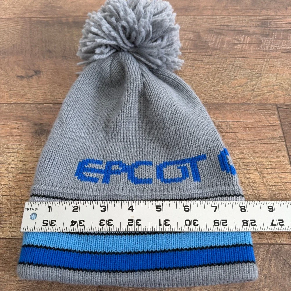 Vintage Walt Disney‎ Productions EPCOT Center Knit Pom Beanie